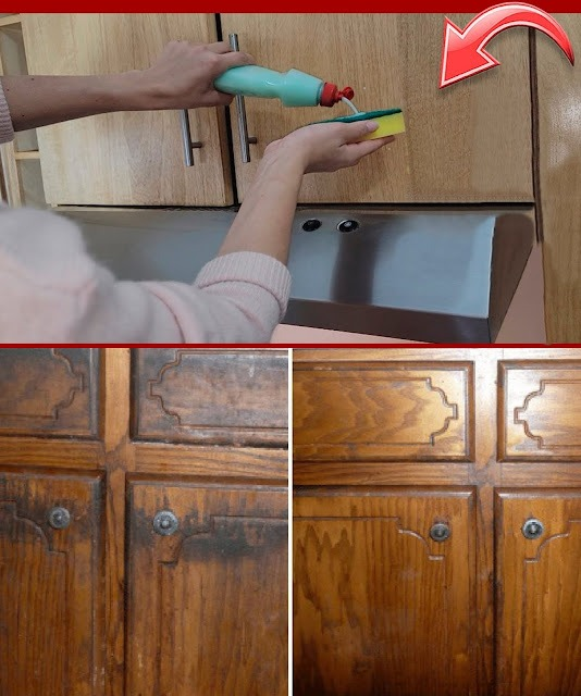 A Simple and Effective DIY Solution for Greasy Kitchen Cabinets