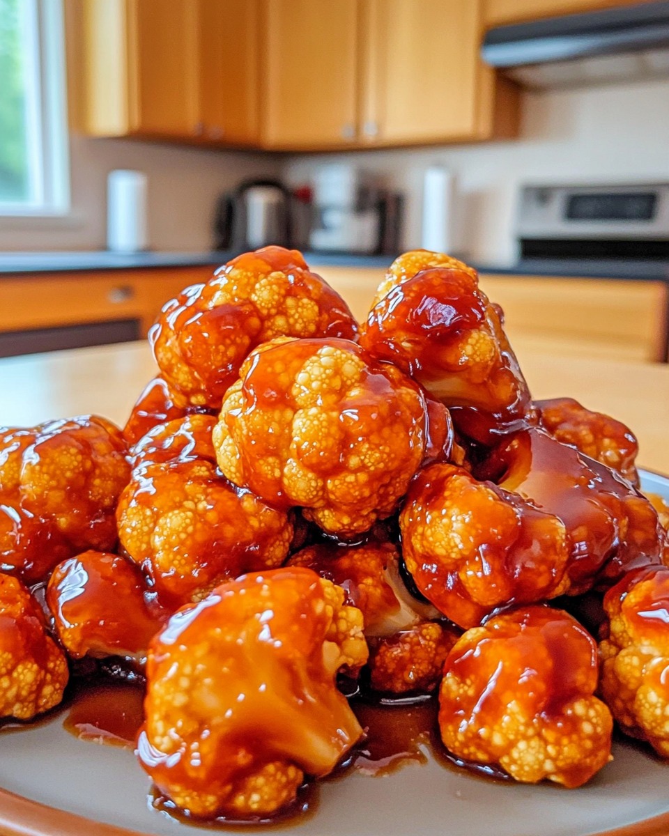 Crispy Sweet Chili Cauliflower Bites – A Flavor-Packed Vegan Delight!