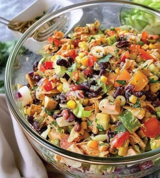 Tex-Mex Chopped Chicken Salad