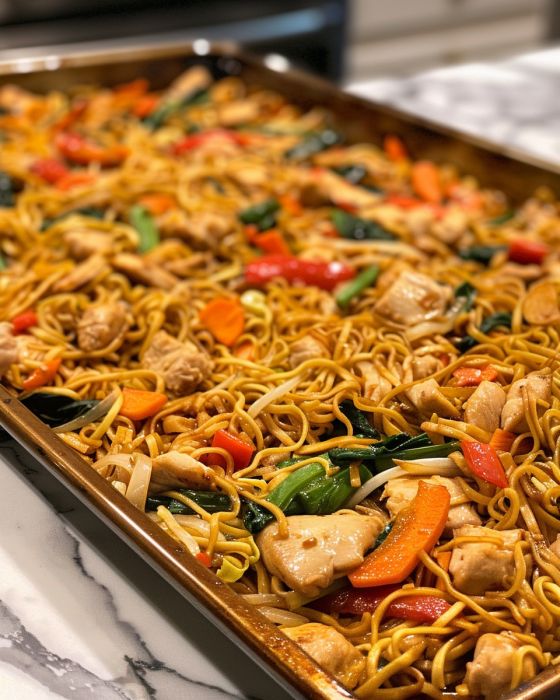Love how I can do this on a sheet pan! 5 stars!