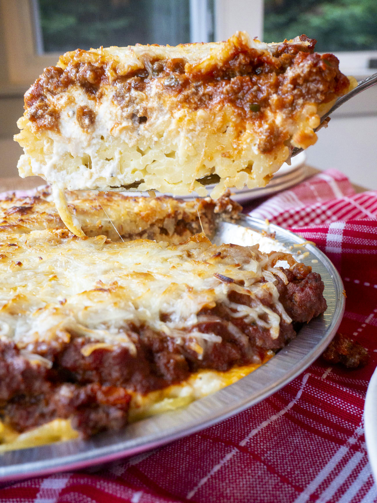 Friendship Spaghetti Pie