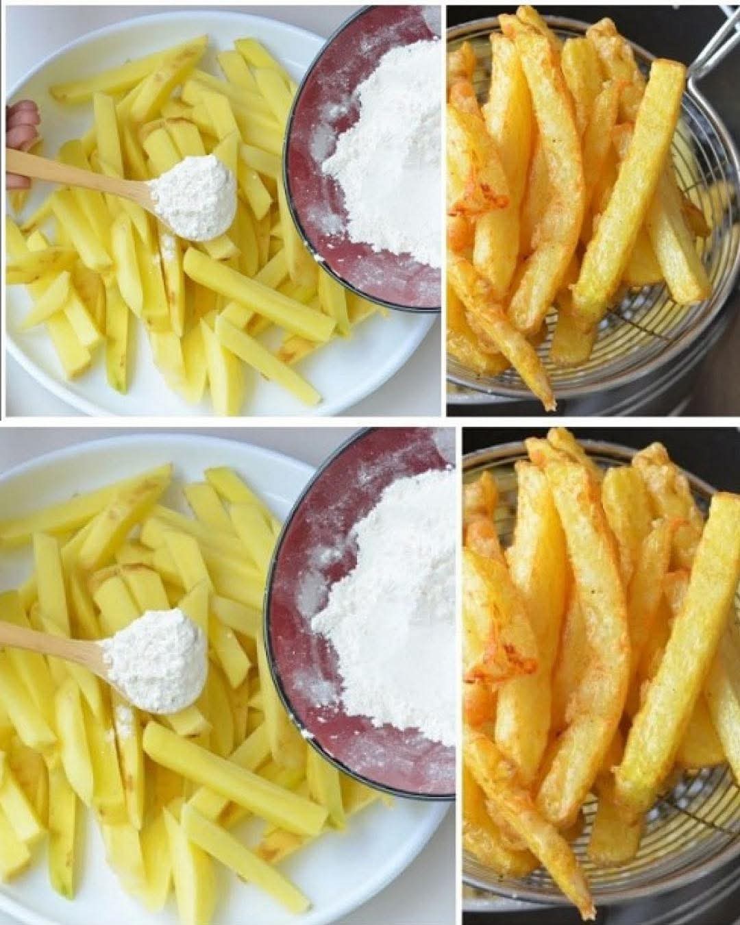 Vinegar Trick for Crispy French Fries