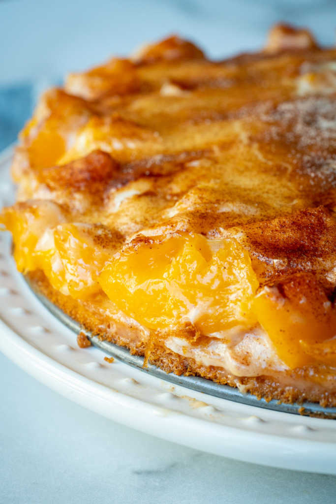 Peaches and Cream Cake
