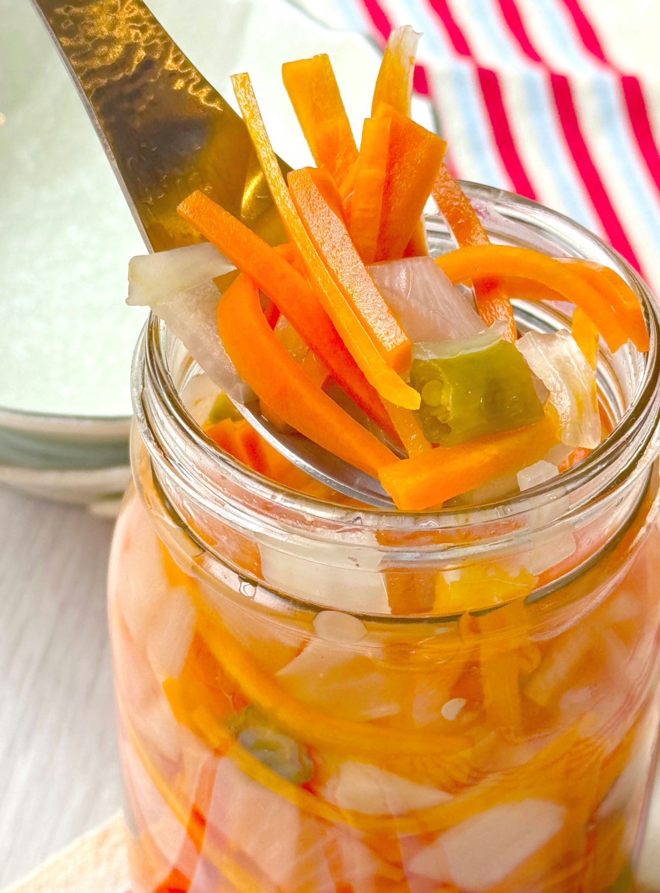 Spicy Southern Pickled Carrots