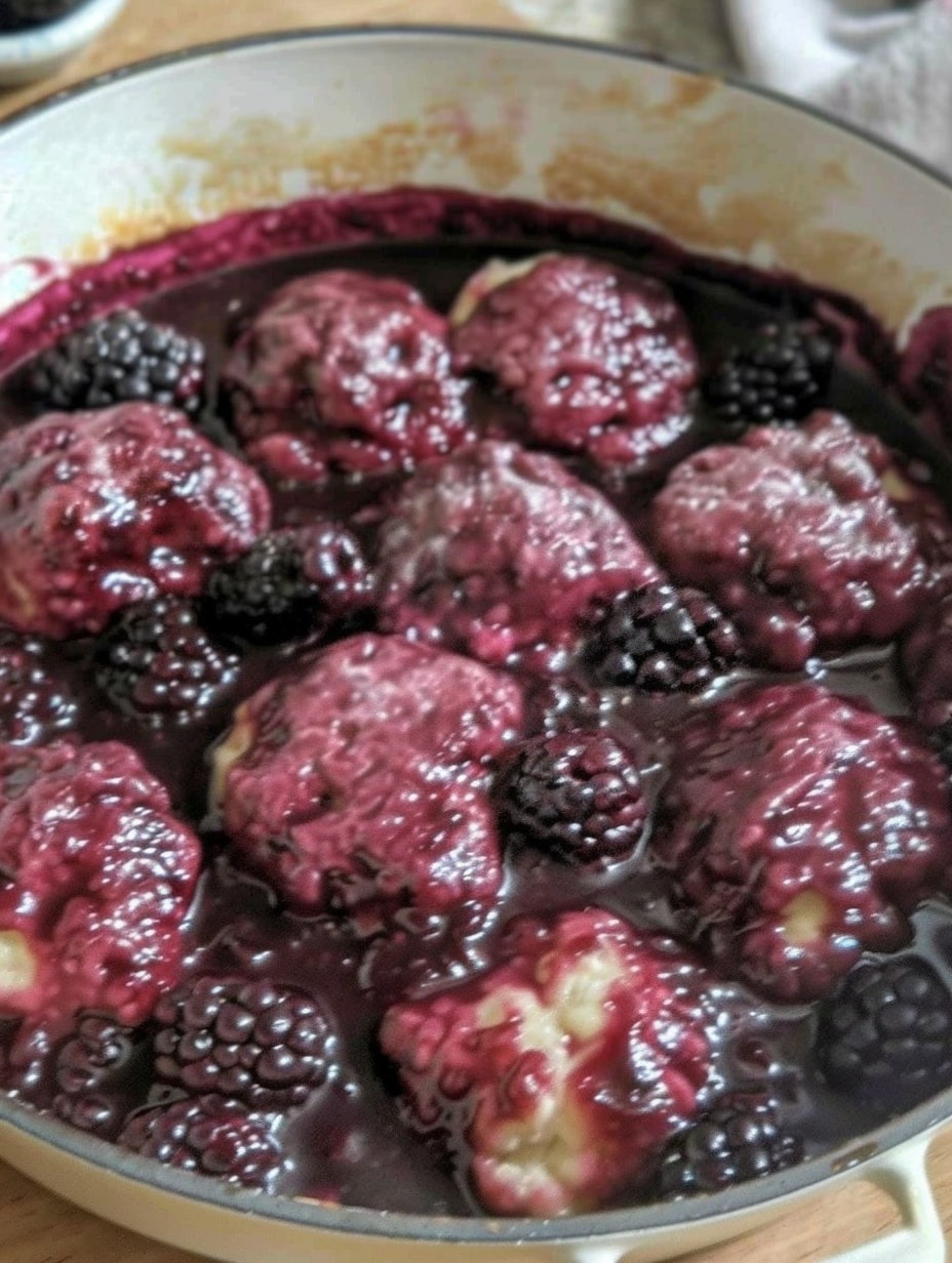 Blackberry Dumplings