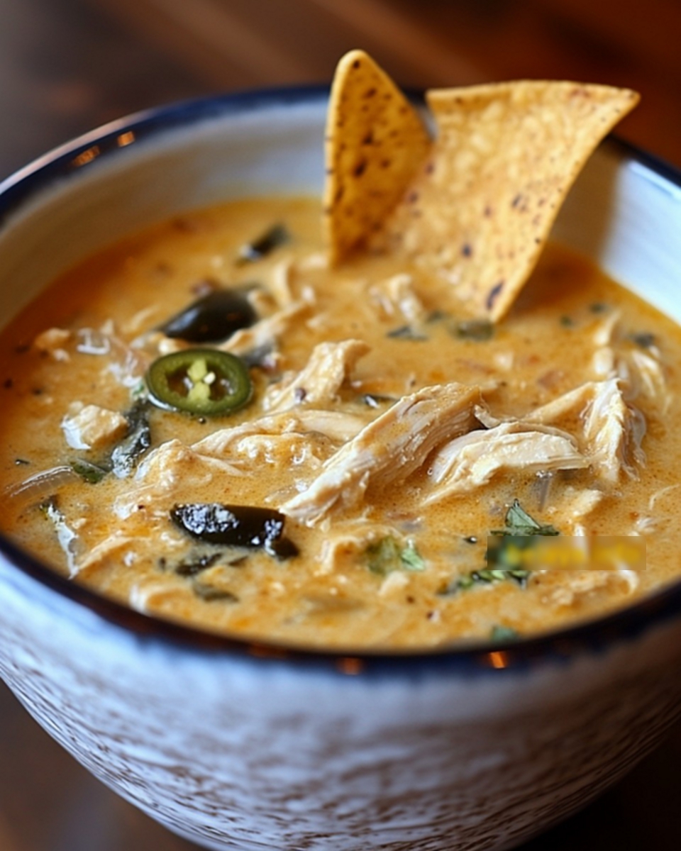 Poblano Chicken Tortilla Soup