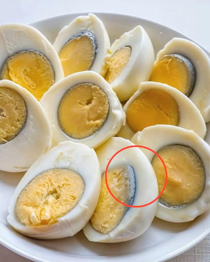 Why Does the Green Color Appear Around the Egg Yolk?