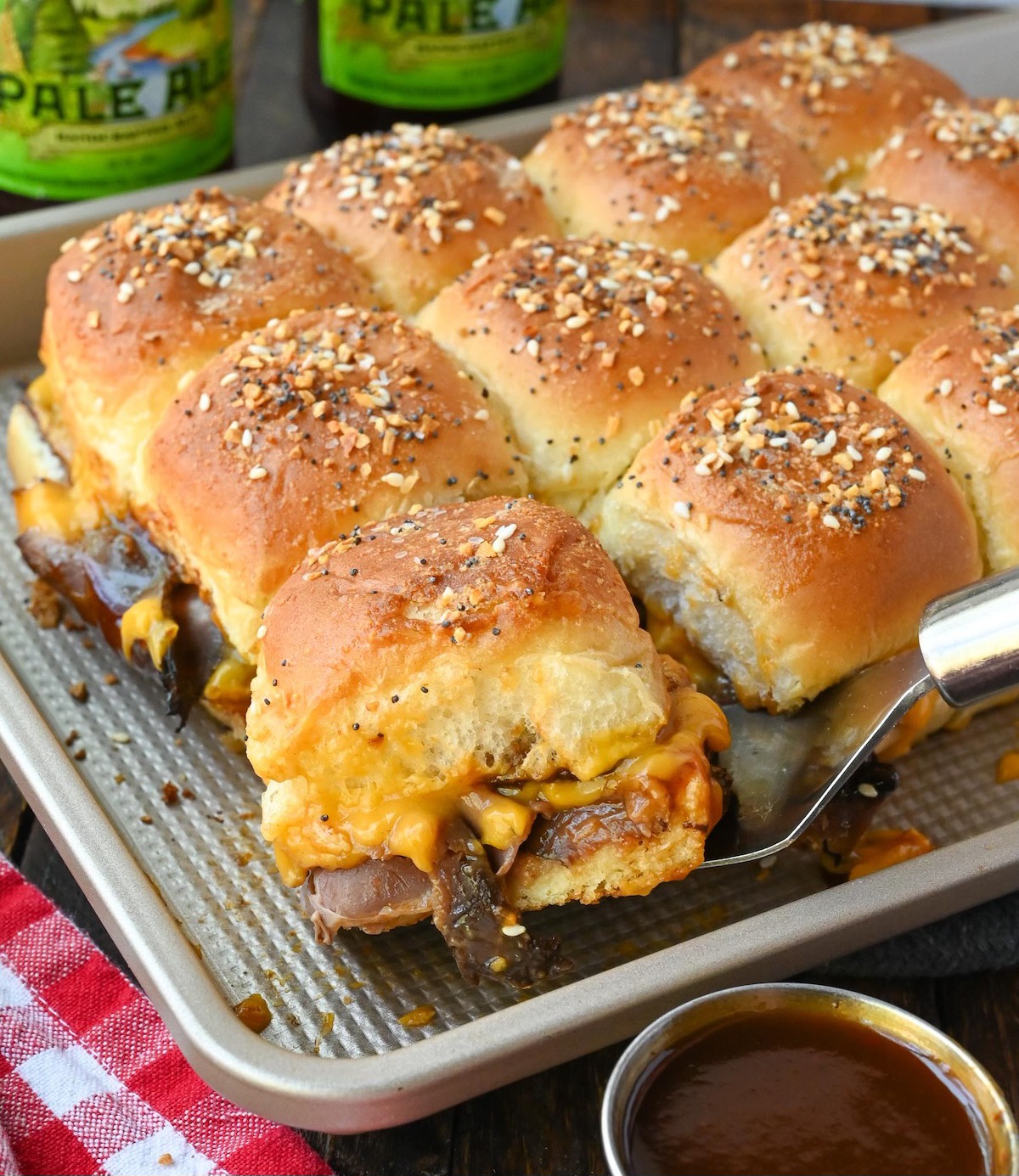 Roast Beef and Cheddar Sliders