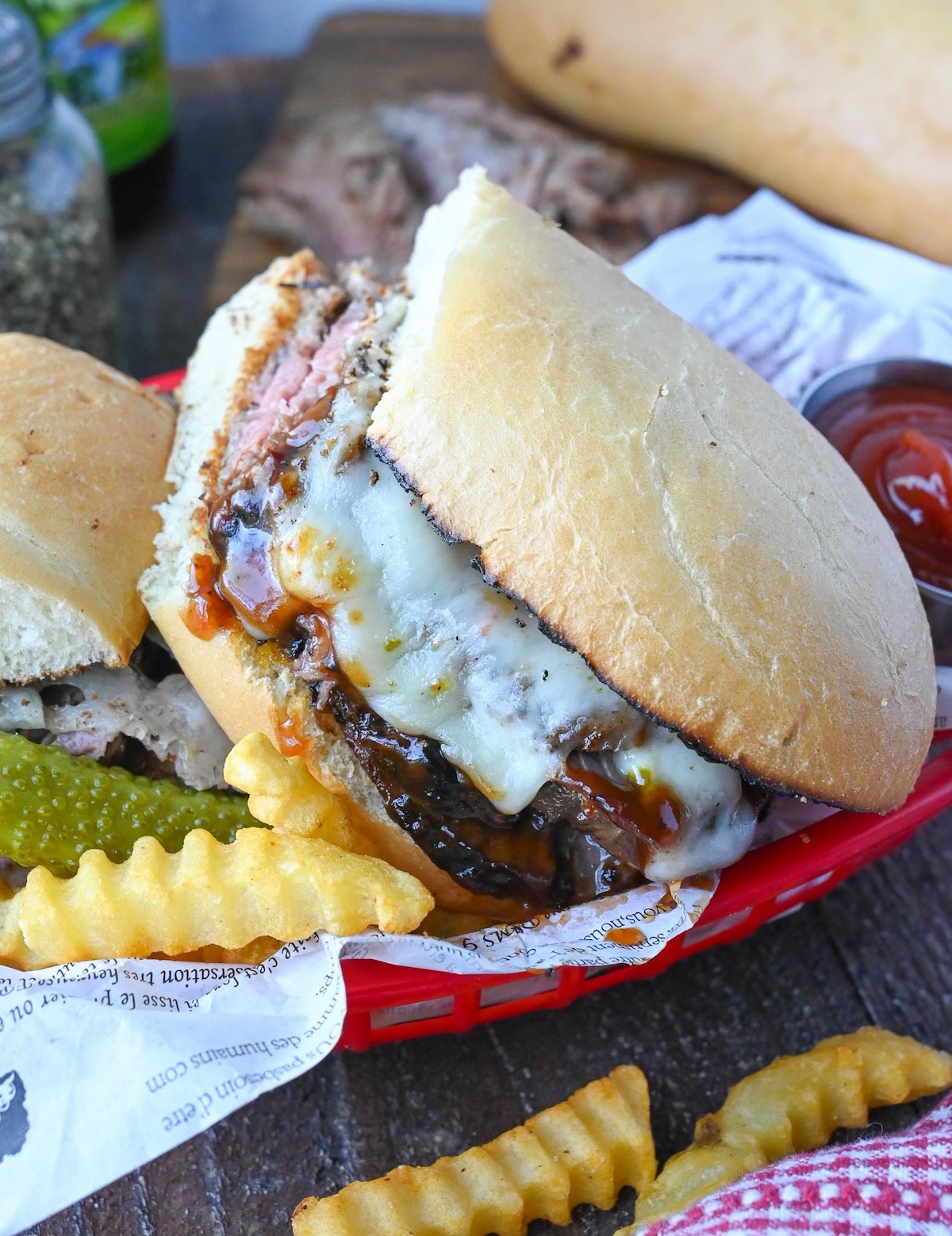 Grilled Tri Tip Sandwich