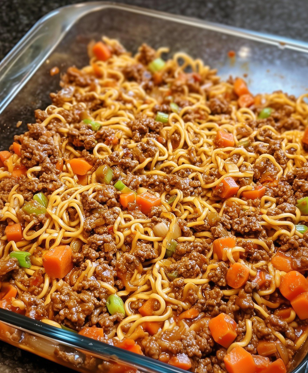 Ground Beef Lo Mein