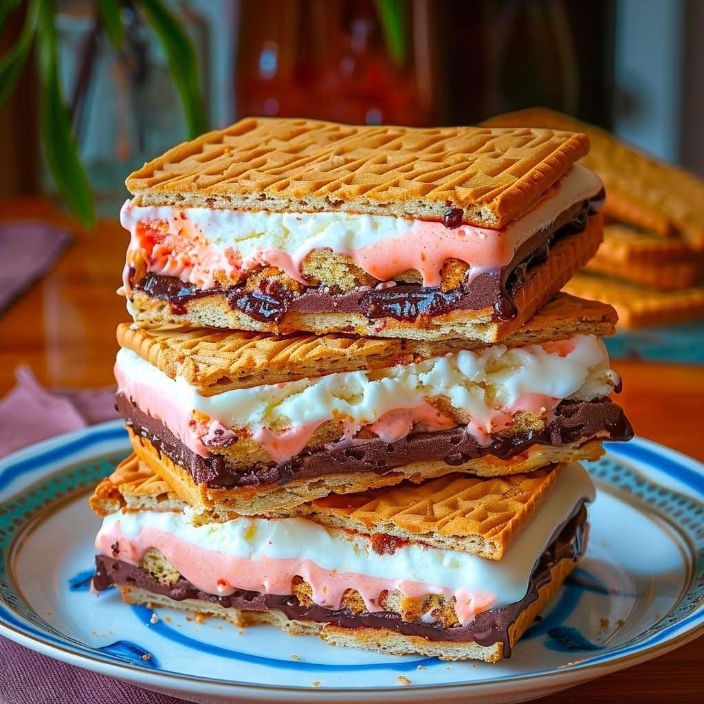 S’mores Ice Cream Sandwich Recipe