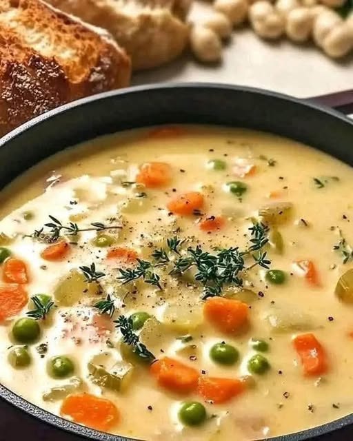 Dairy-Free Creamy Veggie Soup