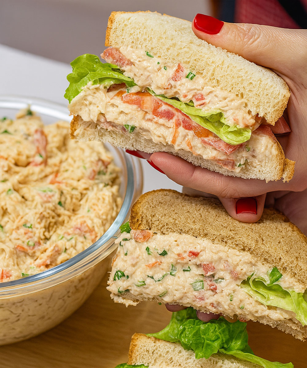 Enjoy the Creamy Delight! Cream of Chicken Sandwich Soup