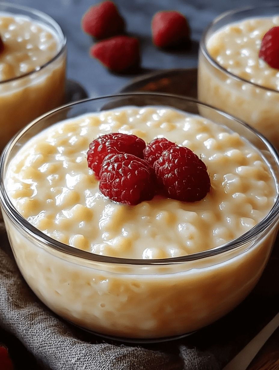 Classic Tapioca Pudding