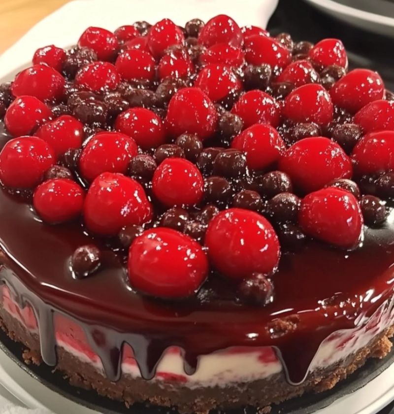 Black Forest Cheesecake